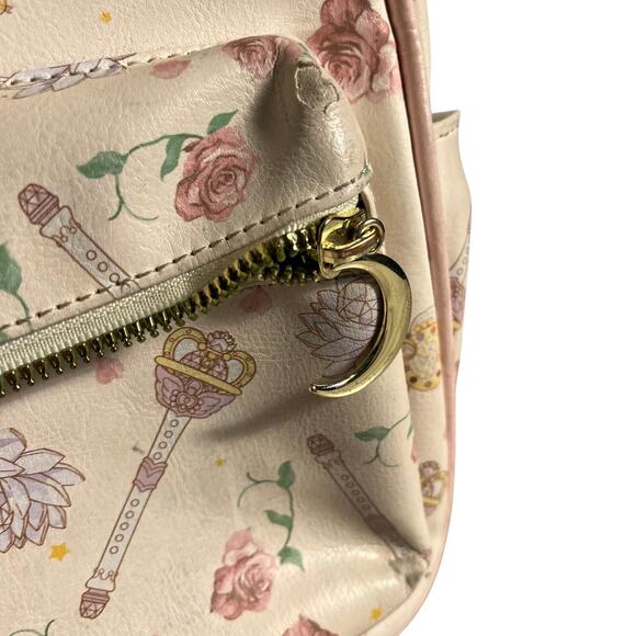 Sailor Moon Trio Cosmic Heart Compact Mini Backpack LIGHT PINK NONE - Picture 4 of 9